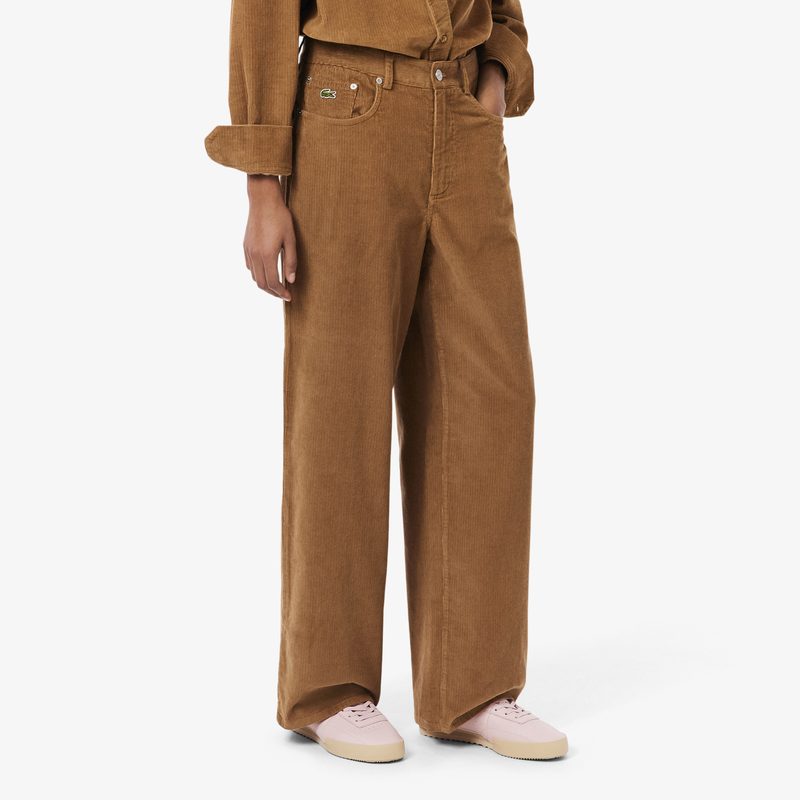 Женские вельветовые брюки Lacoste 3