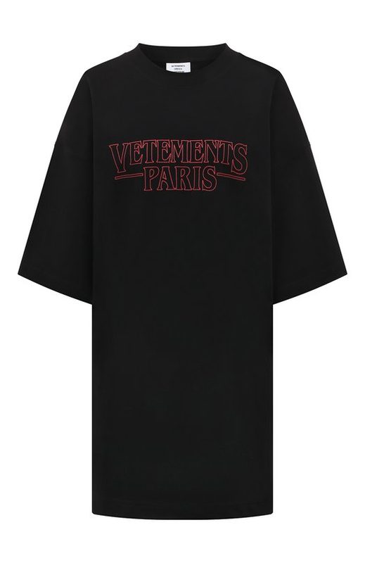Хлопковая футболка VETEMENTS