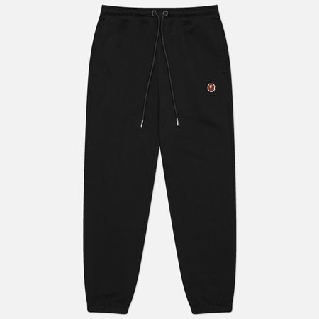 Мужские брюки A Bathing Ape One Point Regular Fit, цвет чёрный