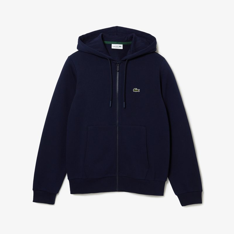 Мужская флисовая толстовка Lacoste на молнии 5