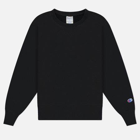 Женская толстовка Champion Reverse Weave Pinnacle Heavyweight Fleece, цвет чёрный