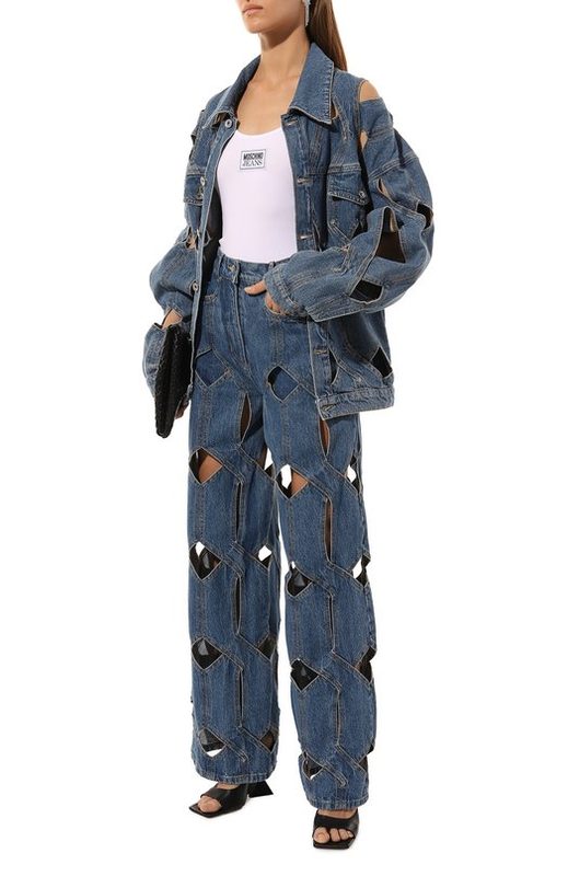 Майка из вискозы M05CH1NO Jeans 2