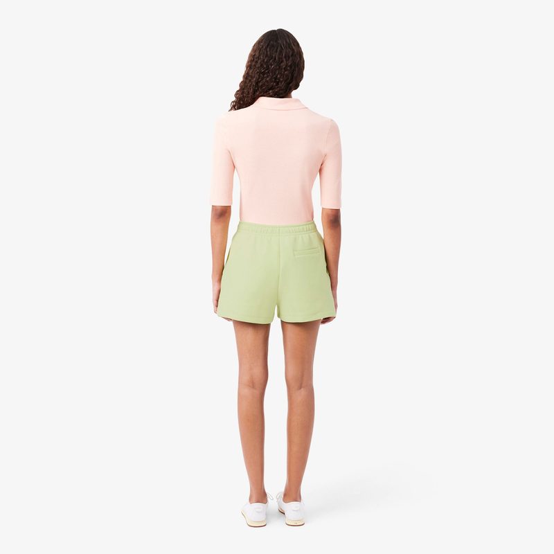 Женские короткие шорты Lacoste 2