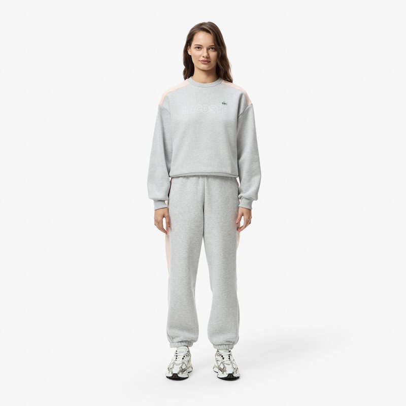 Женские хлопковые спортивные брюки Lacoste