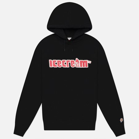 Мужская толстовка ICECREAM Soft Serve Hoodie, цвет чёрный