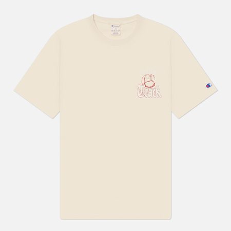 Мужская футболка Champion Reverse Weave Pinnacle Heavyweight Cotton Graphic 3, цвет бежевый