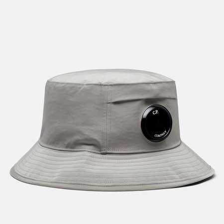 Панама C.P. Company Chrome-R Lens Bucket, цвет серый