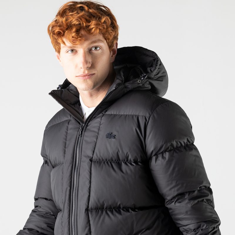 Мужская утеплённая куртка Lacoste стандартного кроя с отстёгивающимся капюшоном 5