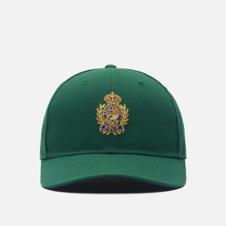 Кепка Polo Ralph Lauren Iconic Crest Embroidered Twill Ball, цвет зелёный