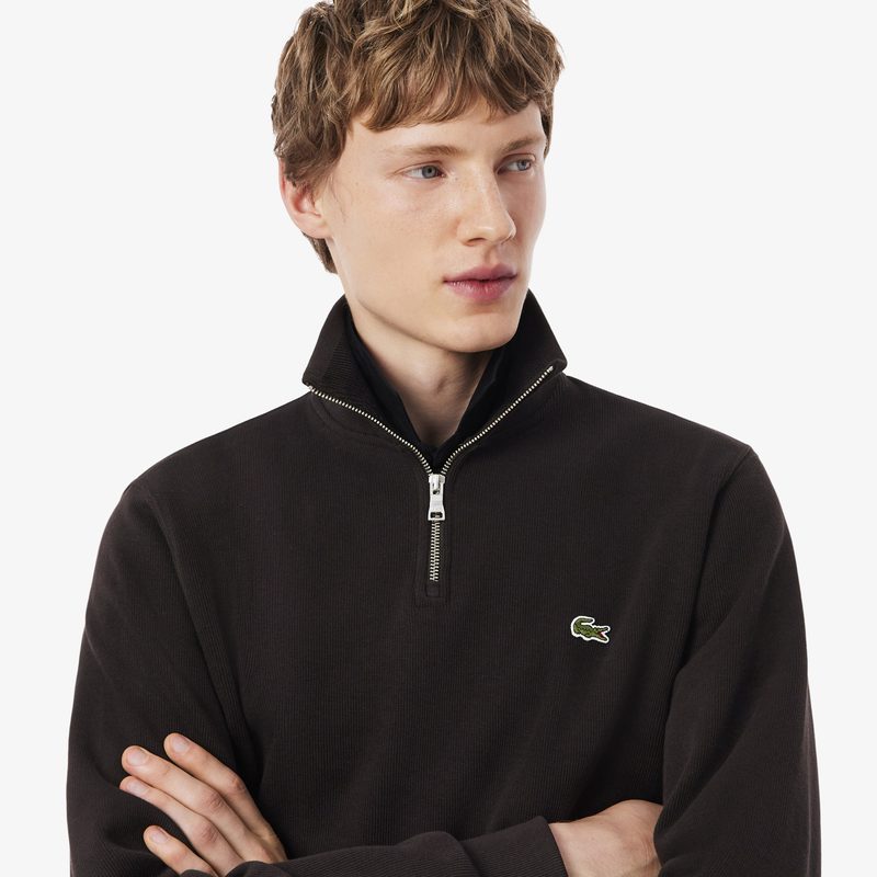 Мужская толстовка Lacoste на молнии с высоким воротом 3