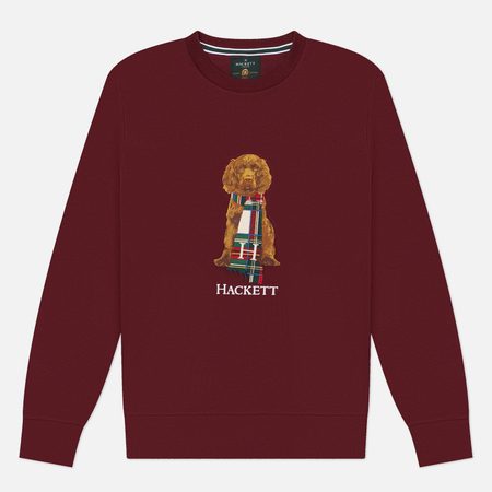 Мужская толстовка Hackett Heritage Harry Crew, цвет бордовый
