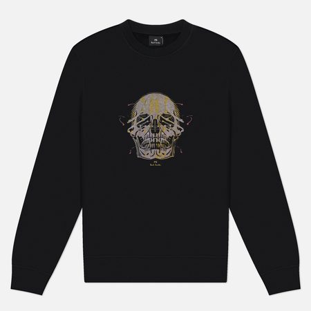 Мужская толстовка Paul Smith Skull Regular, цвет чёрный