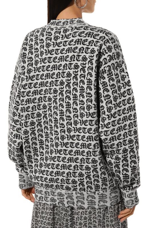 Шерстяной свитер VETEMENTS 4