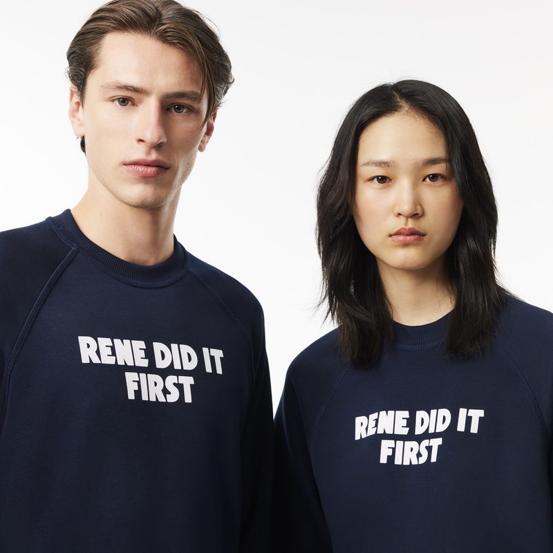 Свитшот Lacoste Unesex с флисом 3
