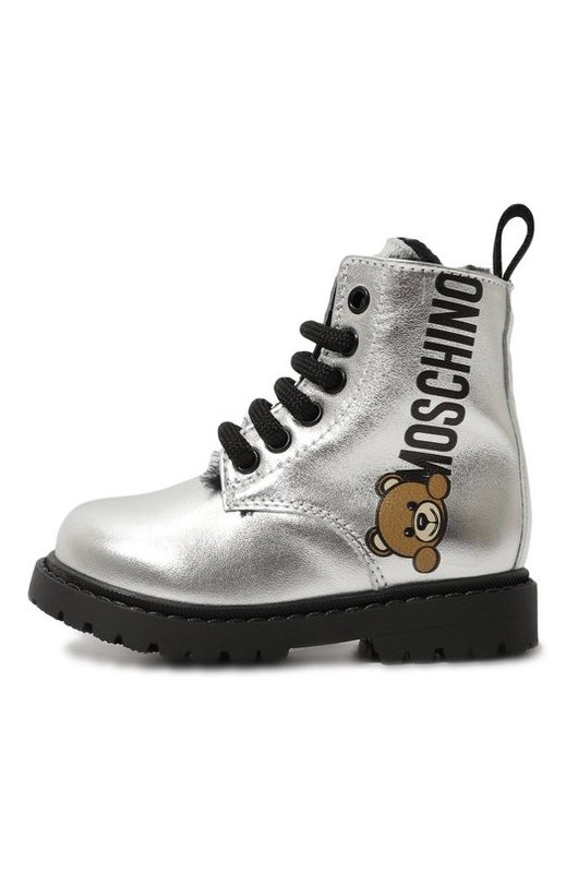 Кожаные ботинки Moschino 2