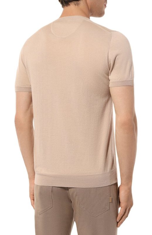 Джемпер из хлопка и шелка Il Borgo Cashmere 4
