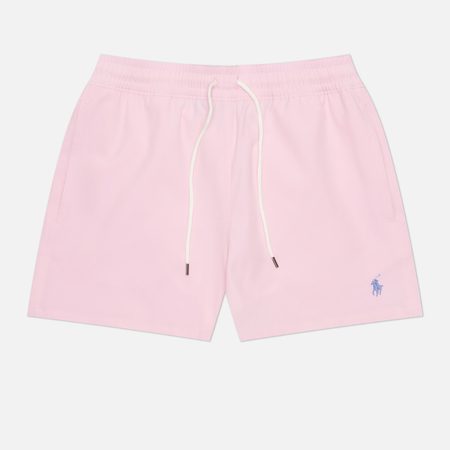 Мужские шорты Polo Ralph Lauren Traveler Classic Swim, цвет розовый