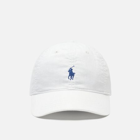 Кепка Polo Ralph Lauren Linen Ball, цвет белый