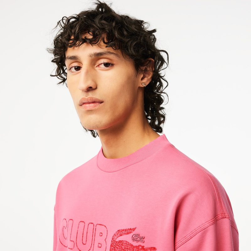 Мужской свитшот Lacoste свободного кроя 4