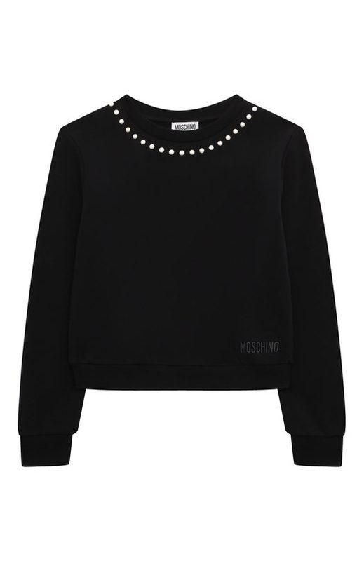 Хлопковый свитшот Moschino