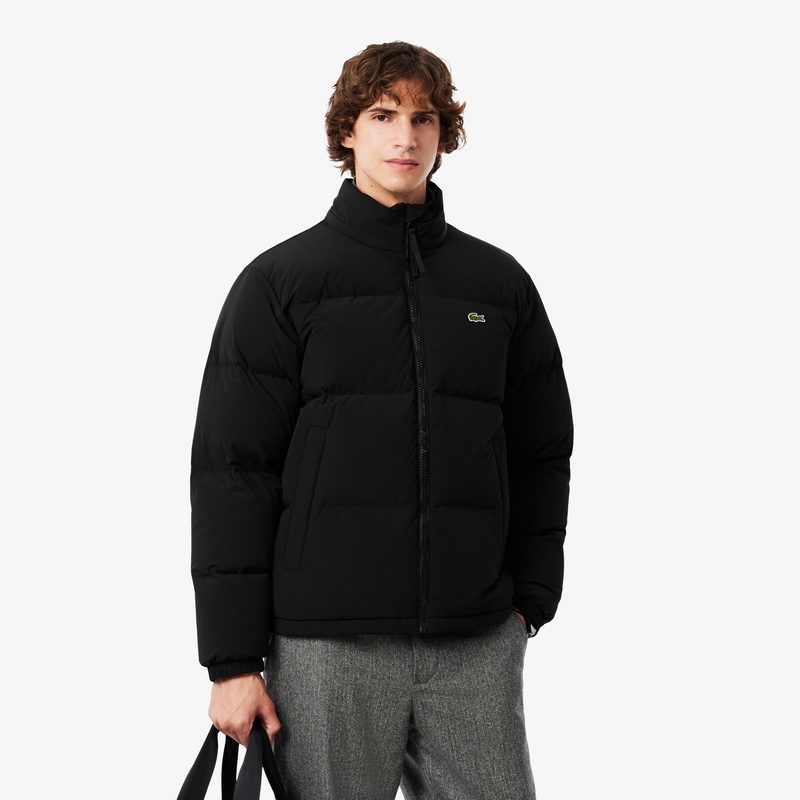 Водоотталкивающая пуховая куртка Lacoste с капюшоном