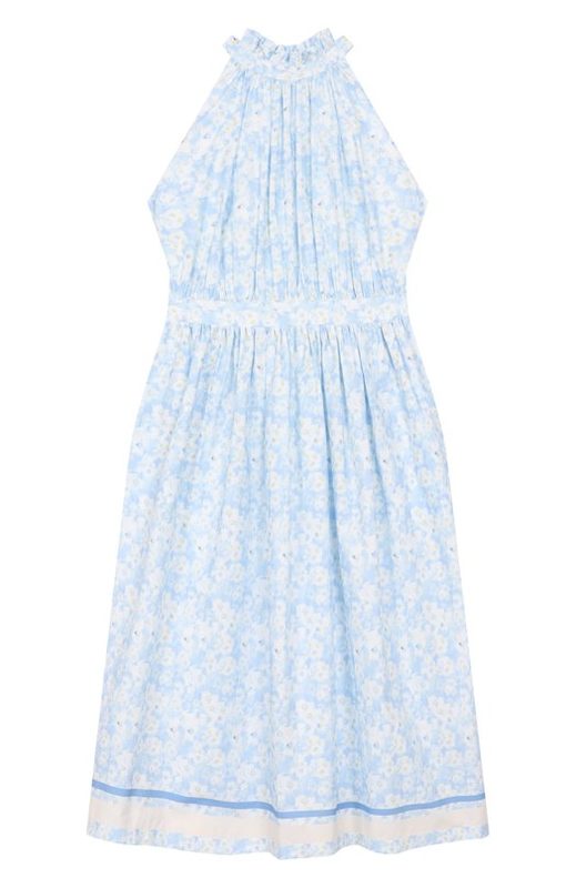 Хлопковое платье Philosophy di Lorenzo Serafini Kids