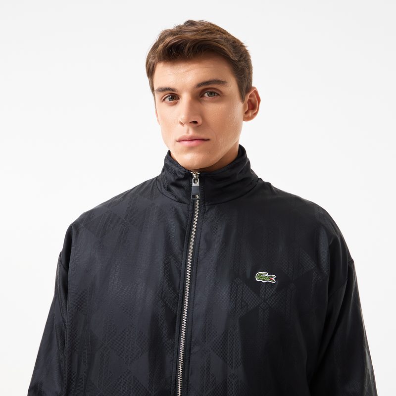 Мужская ветровка Lacoste с высоким воротом 5