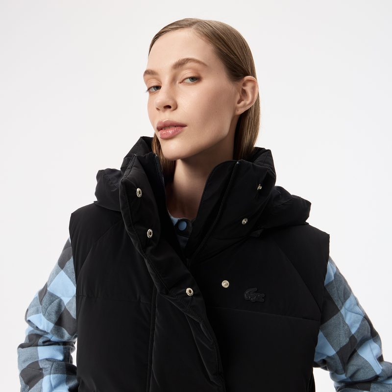Женский жилет Lacoste с капюшоном 3