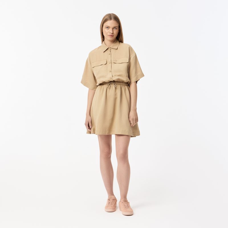 Женское платье Lacoste из эластичного хлопка 5