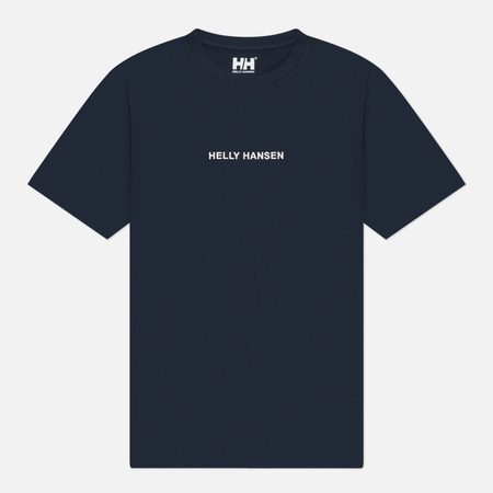 Мужская футболка Helly Hansen Core 2.0, цвет синий