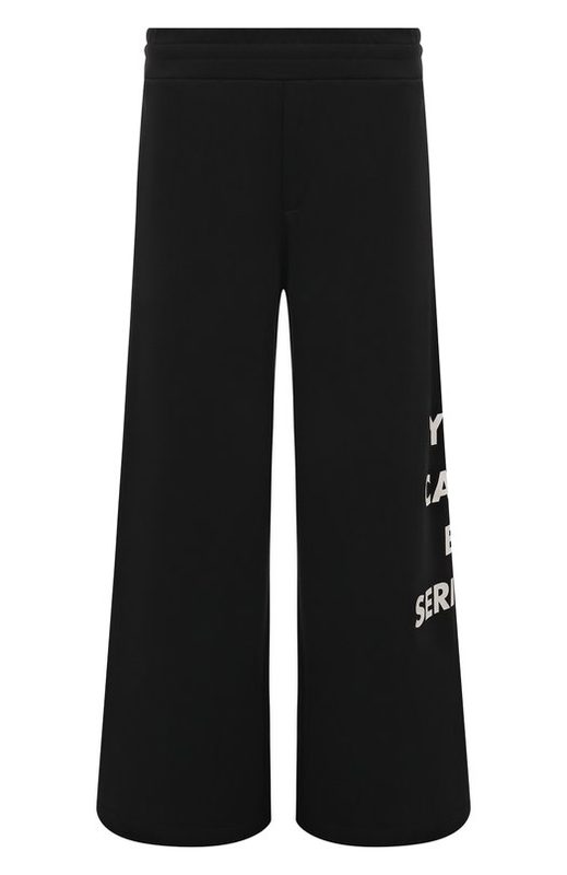 Хлопковые брюки Moschino