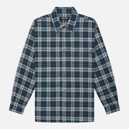 Мужская рубашка Fucking Awesome Lightweight Flannel, цвет синий