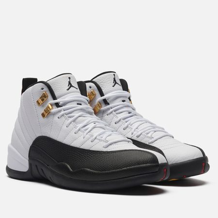 Мужские кроссовки Jordan Air Jordan 12 Retro, цвет белый