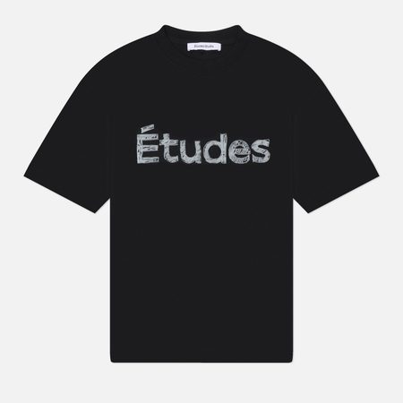 Мужская футболка Etudes Studio Relax Spirit Etudes Chalk, цвет чёрный