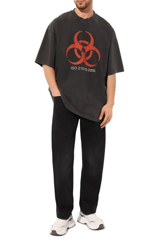 Хлопковая футболка VETEMENTS 2