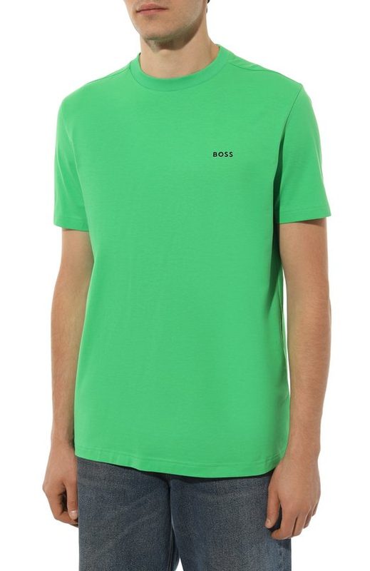 Хлопковая футболка BOSS Green 3