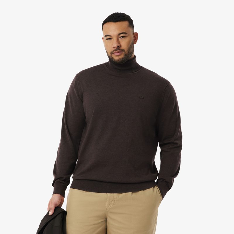 Мужская водолазка Lacoste из мериносовой шерсти 5