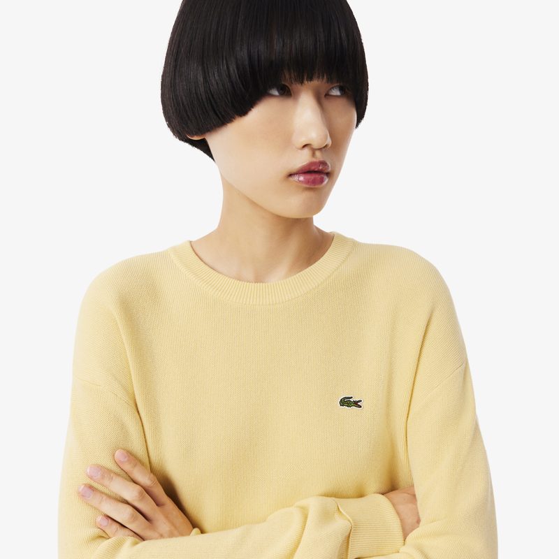 Женский свитер Lacoste свободного кроя 3