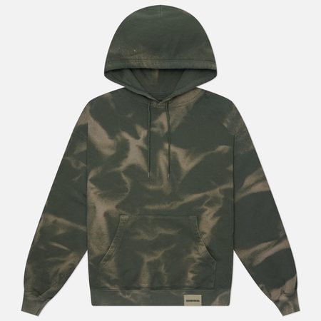 Мужская толстовка Neighborhood Tie-Dye Hoodie, цвет оливковый