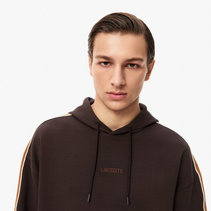 Мужской хлопковый свитшот Lacoste свободного кроя 3