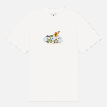 Мужская футболка Carhartt WIP Impact, цвет белый