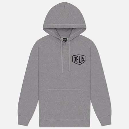 Мужская толстовка Deus Ex Machina Ibiza Address Hoodie, цвет серый