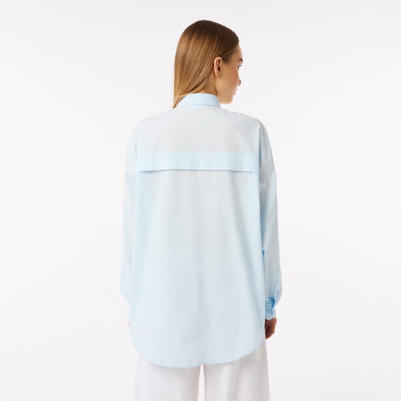 Женская блузка Lacoste свободного кроя 2