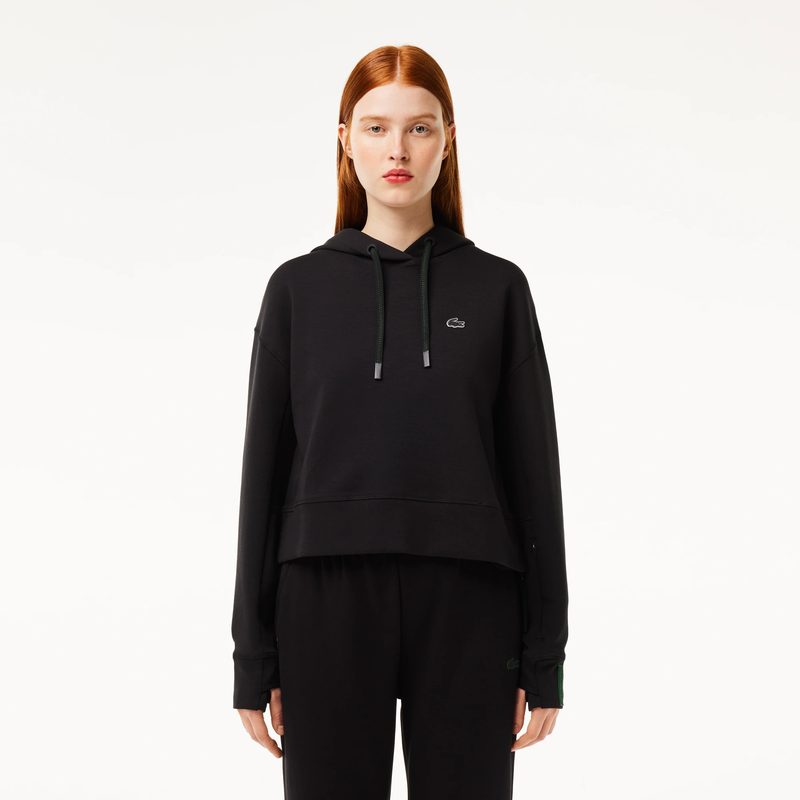Женская толстовка Lacoste свободного кроя с капюшоном