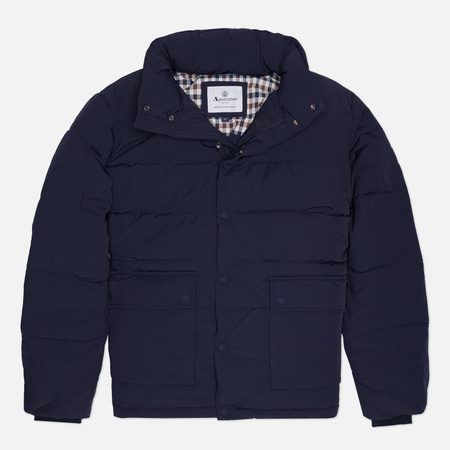 Мужской пуховик Aquascutum Nylon SP, цвет синий