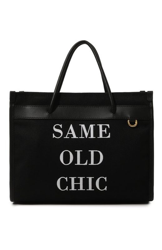 Сумка-тоут Slogan Moschino