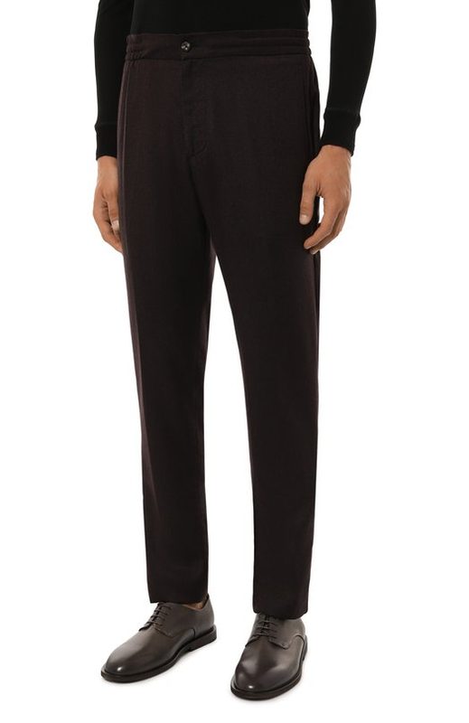 Брюки из шерсти и кашемира Marco Pescarolo 3