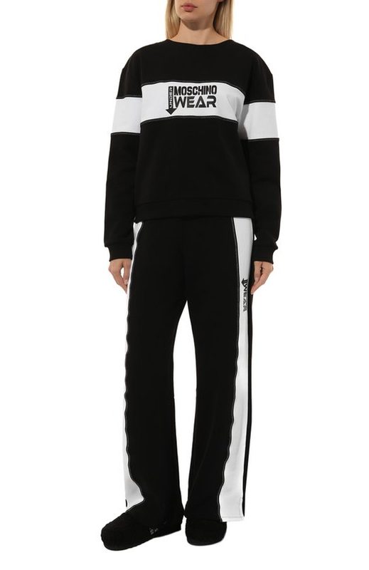 Хлопковый свитшот Moschino 2