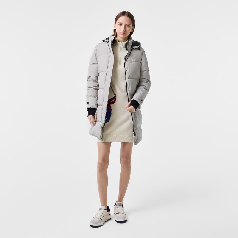 Женское платье Lacoste с высоким воротом на молнии 5