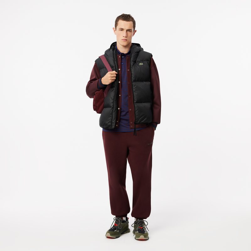 Мужской влагоотталкивающий жилет Lacoste с капюшоном 4